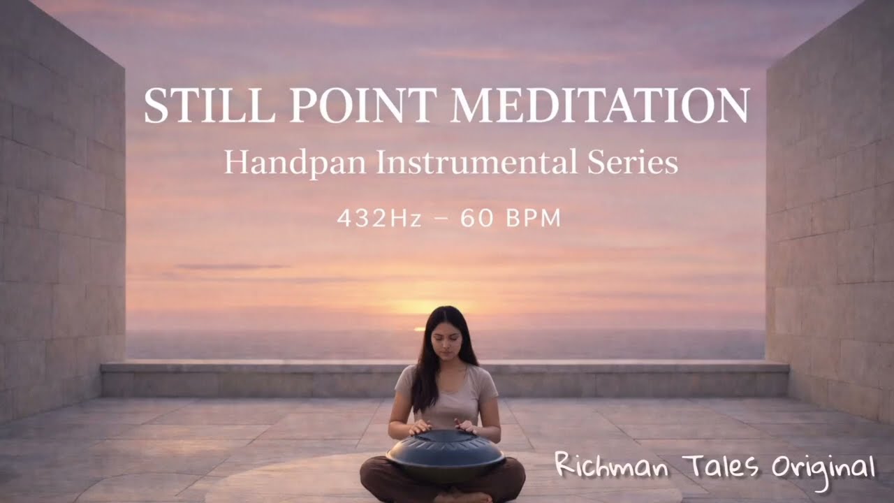 Still Point Meditation | 432Hz Handpan Instrumental |Deep Steady-State Calm | Richman Tales Original