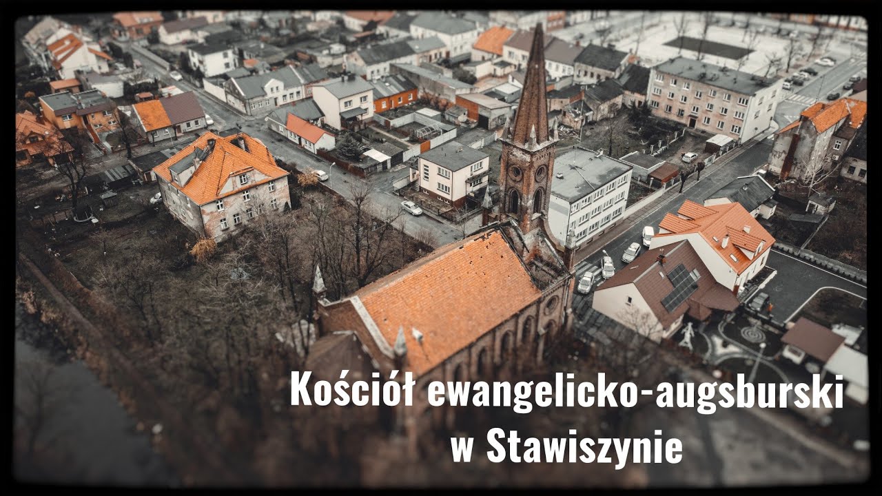 Kości&oacute;ł Ewangelicko-Augsburski z 1874 roku - Stawiszyn || 4K