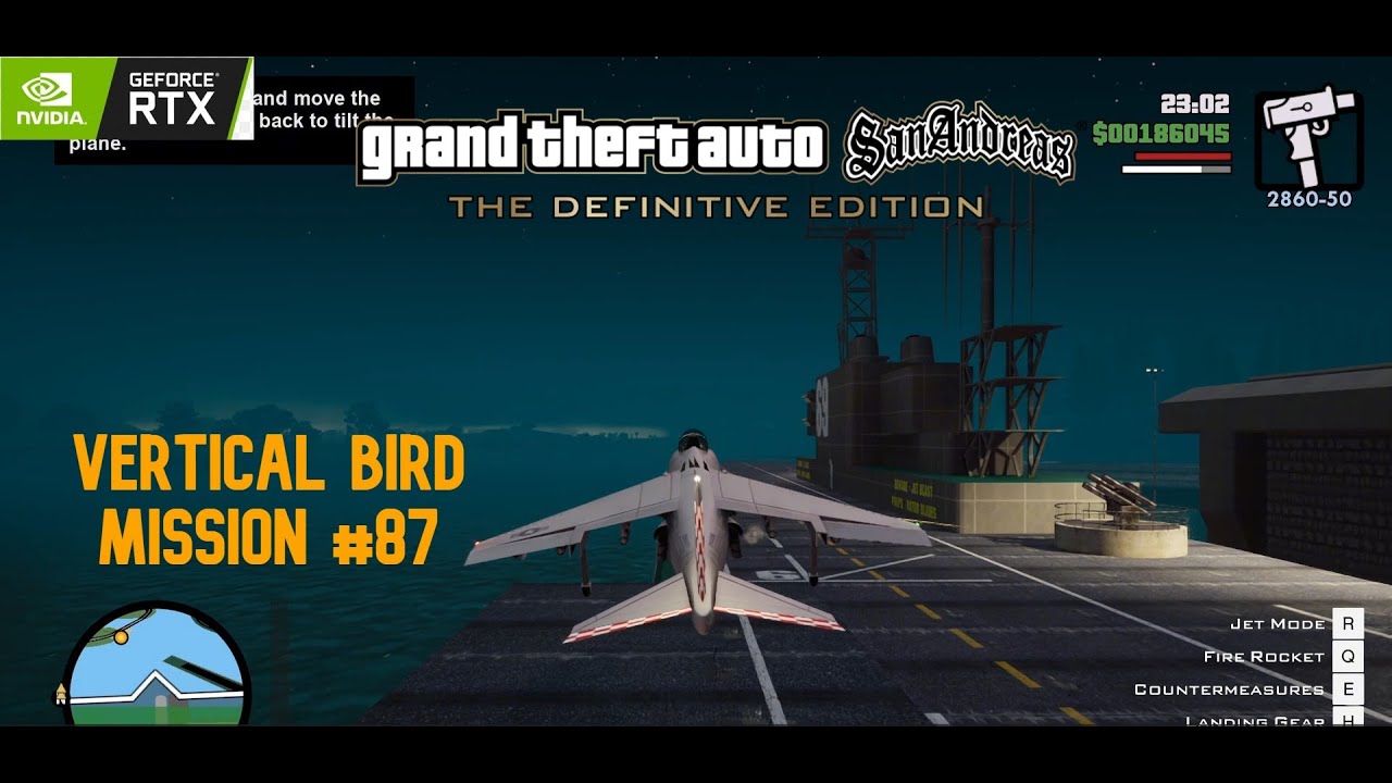 GTA San Andreas Definitive Edition - Vertical Bird Mission (Ultra Graphics)