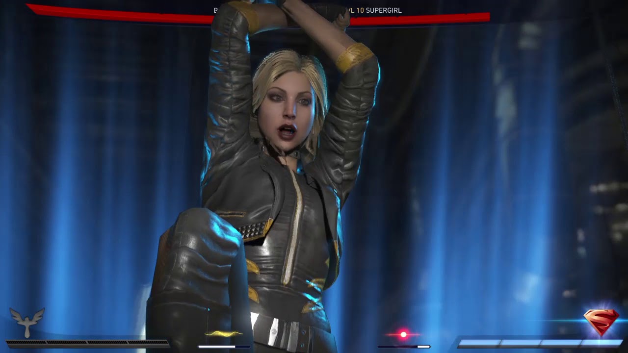 Injustice 2 Black Canary vs Super Girl