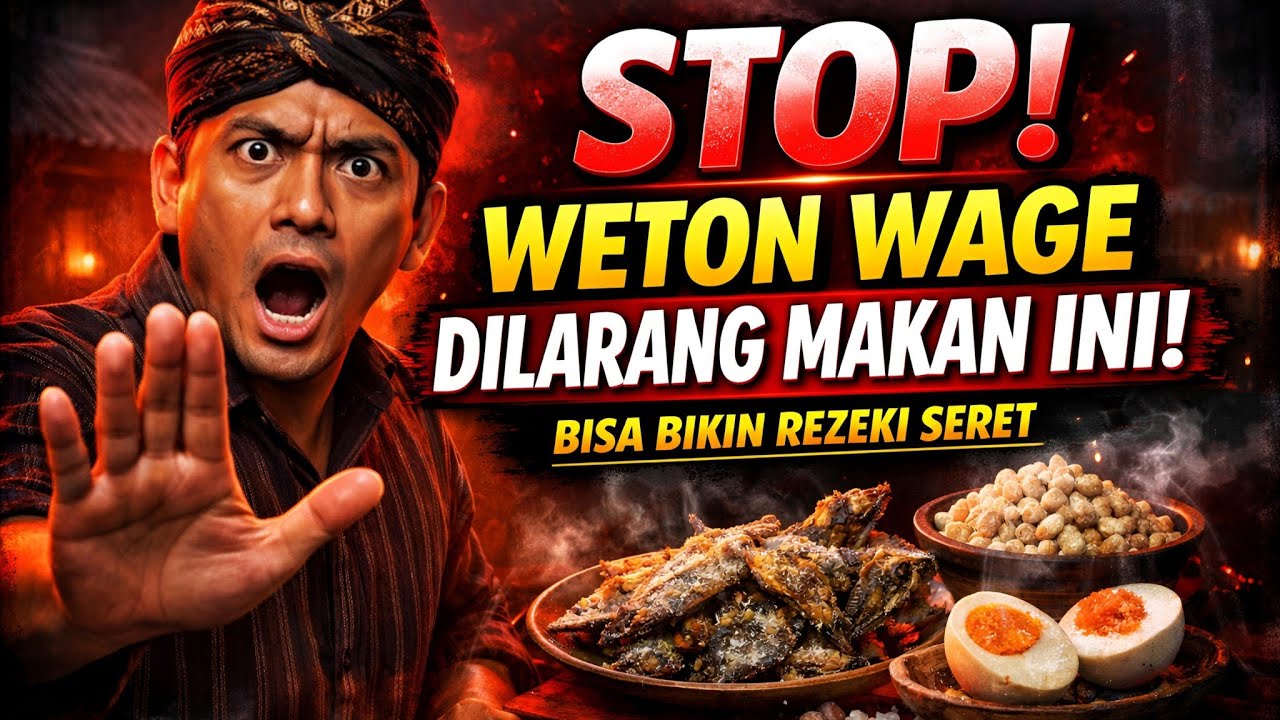 STOP SEKARANG! Jika Kamu Weton Wage, Hindari Makanan Ini Sebelum Terlambat!