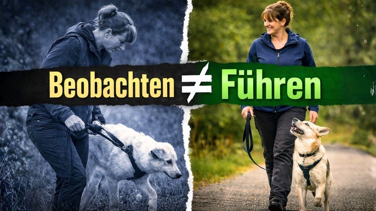Warum dein Hund dich draußen nicht ernst nimmt – der häufigste Führungsfehler