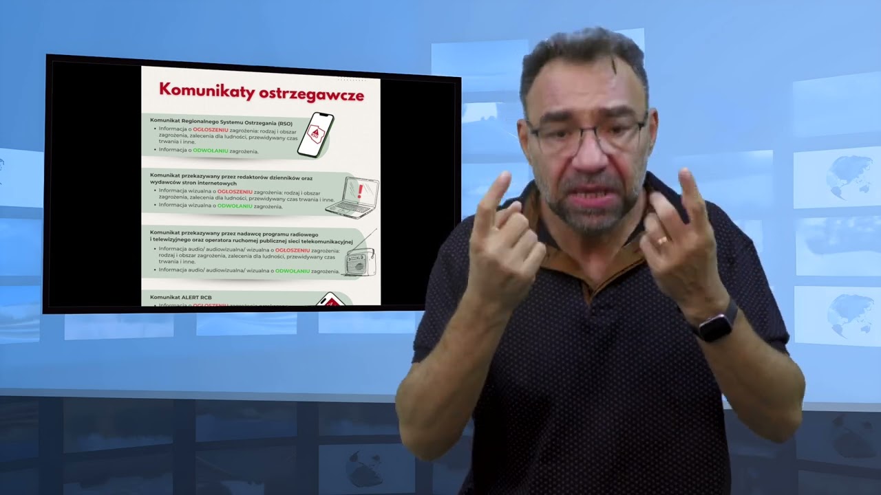 Pierwszy taki alert RCB w historii (Tłumaczenie na Język Migowy - PJM)
