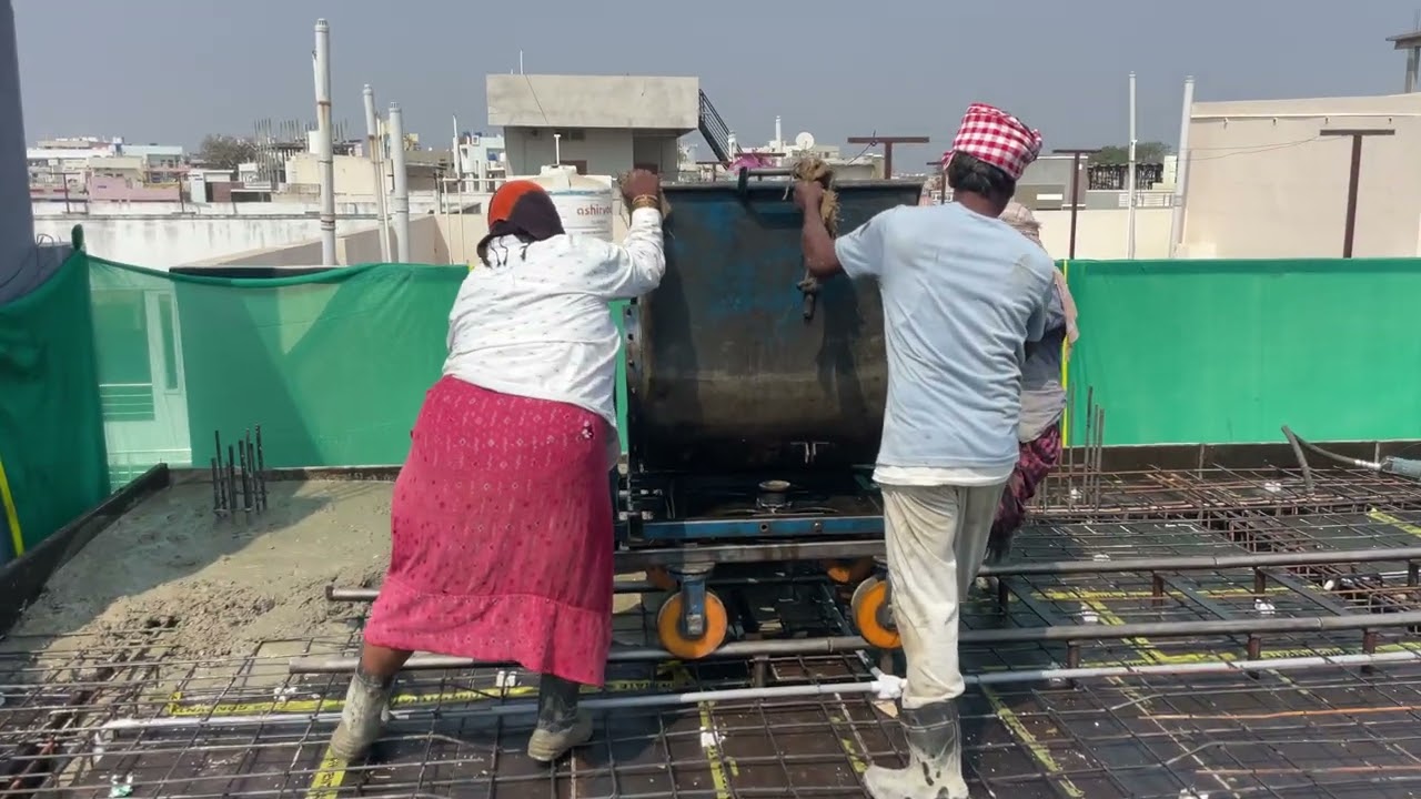 First floor completed chankypuri colony #construction #viralvideo #civilwork #fypシ #viral #trending