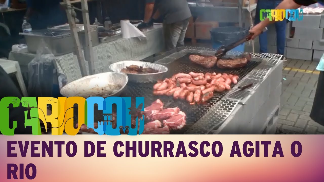 Evento de churrasco agita o Rio