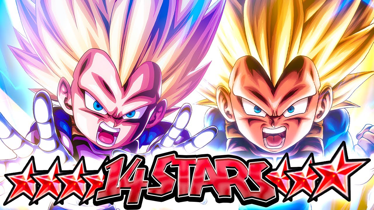 (Dragon Ball Legends) 14 STAR LF MINI SSJ3 VEGETA DOES MONUMENTAL DAMAGE WITH HIS BLUE CARD SPAM!