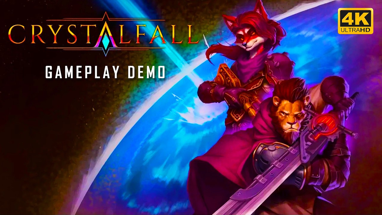 Crystalfall Gameplay Demo: Dive into the Steampunk Action RPG Adventure