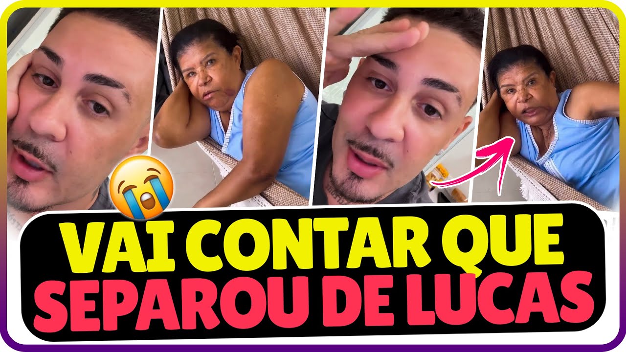 CARLINHOS MAIA ESTA SE PREPARANDO PARA CONTAR PARA SUA MÃE QUE SEPAROU DE LUCAS GUIMARAES 😱🌻