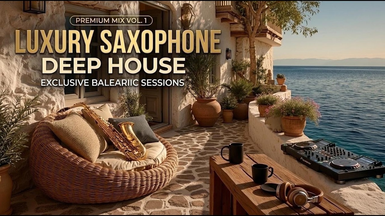 Relaxing Sax Deep House Mix 2026 | Luxury Sunset Chillout Lounge Music