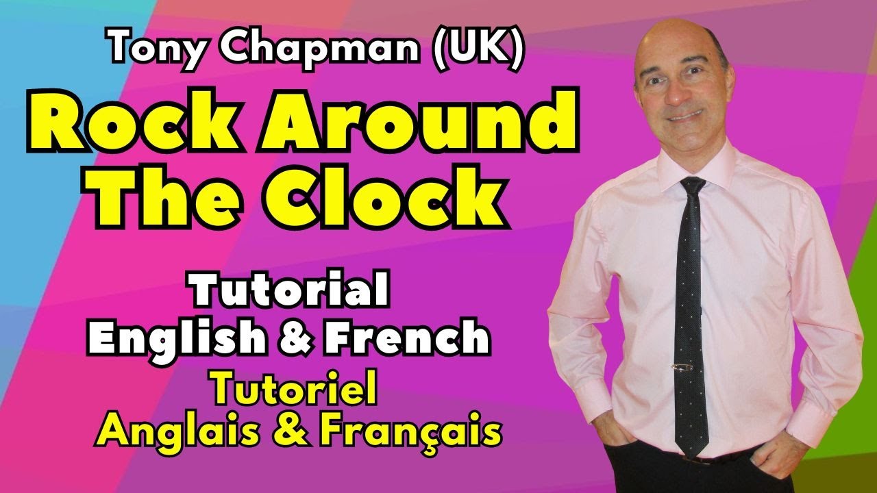 Rock Around The Clock Line Dance (Tutorial English & French / Tutoriel Anglais & Français)