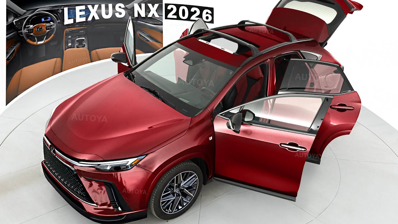 Lexus NX 2026 Facelift - INTERIOR Preview