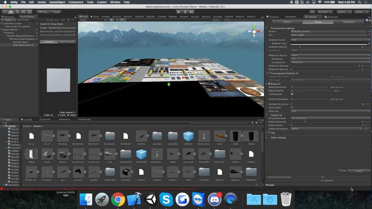 [Unity 5.3.5] Dynamic batching bug