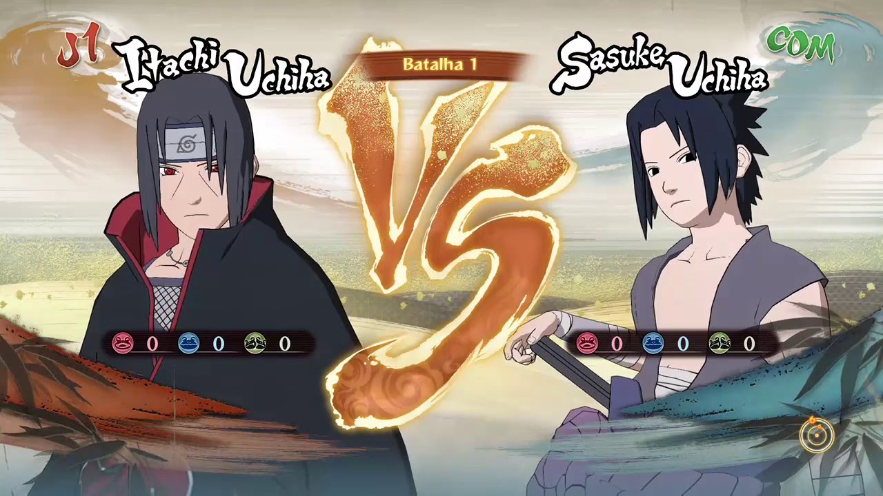 Naruto Storm 4 Dublado PT-BR Itachi vs Sasuke