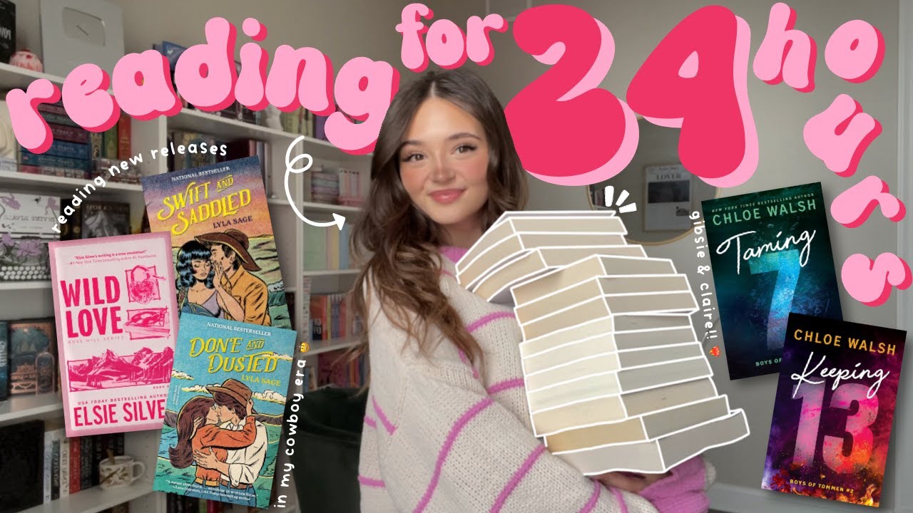 прочесть как можно больше книг за 24 ЧАСА… ⏱️☁️🎧 *видеоблог о чтении без спойлеров* при участии o...