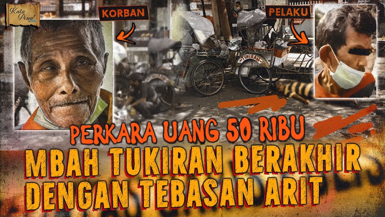KARENA UANG SEDEKAH, TUKANG BECAK TUA DIEKSEKUSl | MBAH TUKIRAN