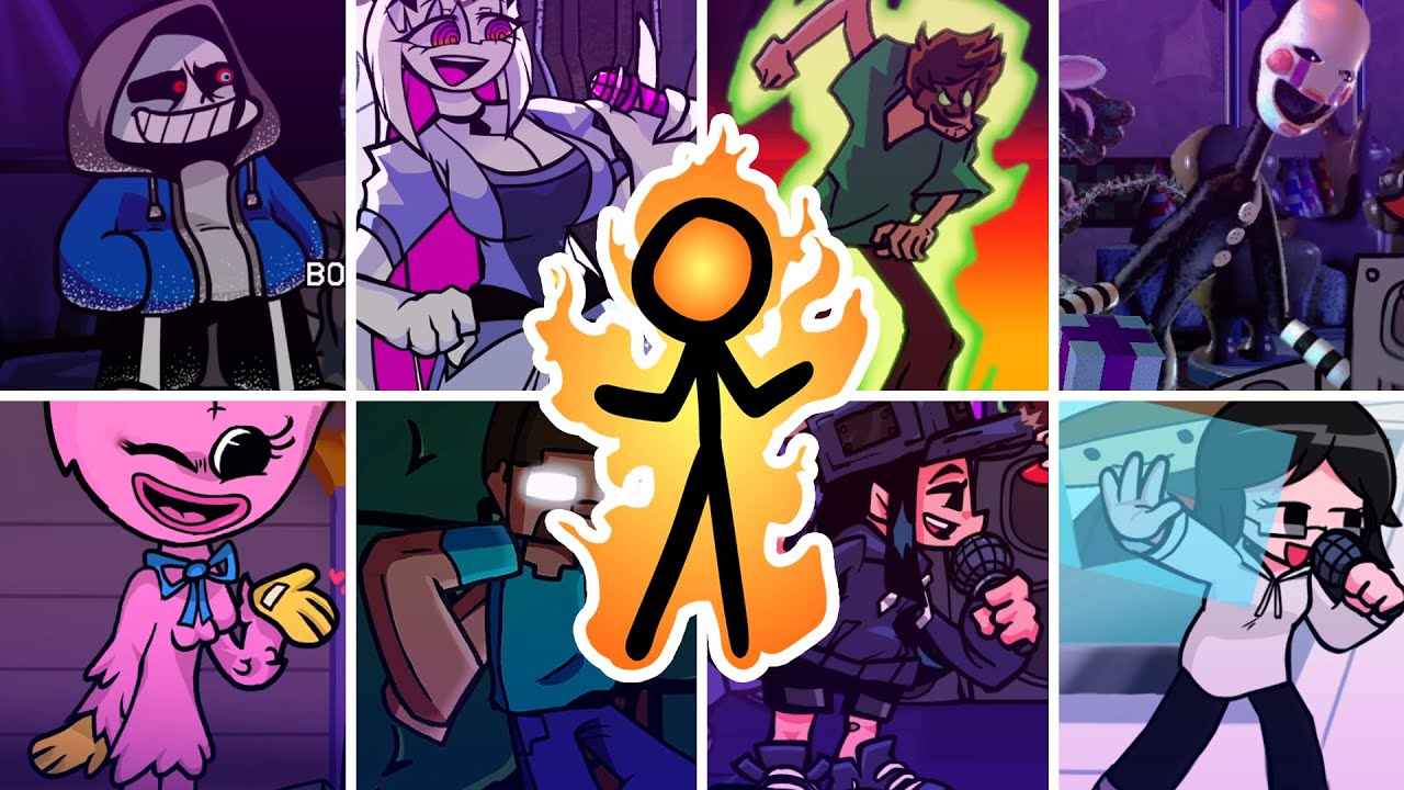 Diva but Every Turn a Different Character Sings 🎤(FNF Diva  but Everyone Sings)