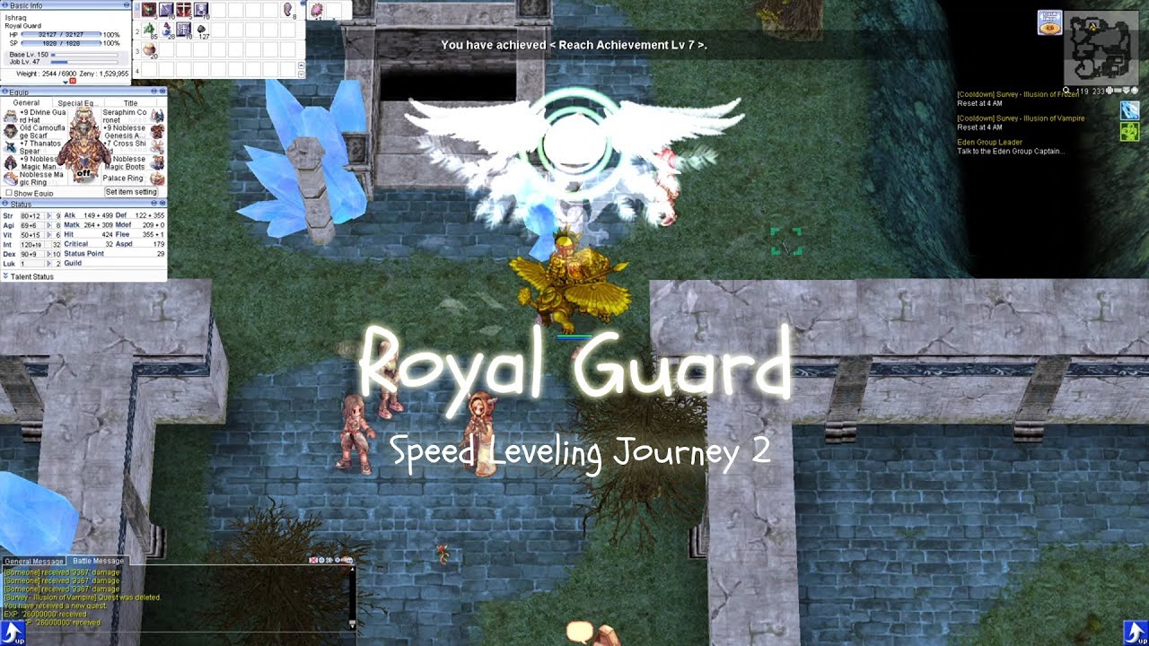 Ragnarok Online [iRO] - Royal Guard - Speed Leveling Journey 2 - Sv Chaos