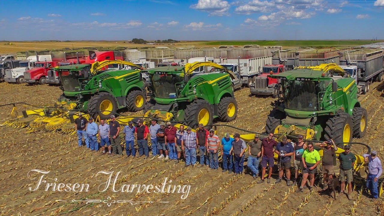 Friesen Harvesting-Kansas Fall Harvest 2017