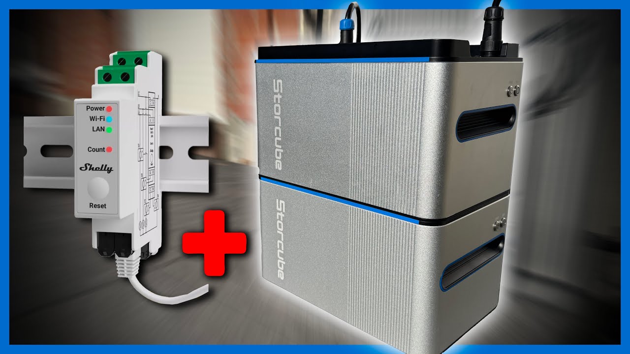 NOUVEAU: STORCUBE + Shelly Pro 3EM Et Grosse PROMO