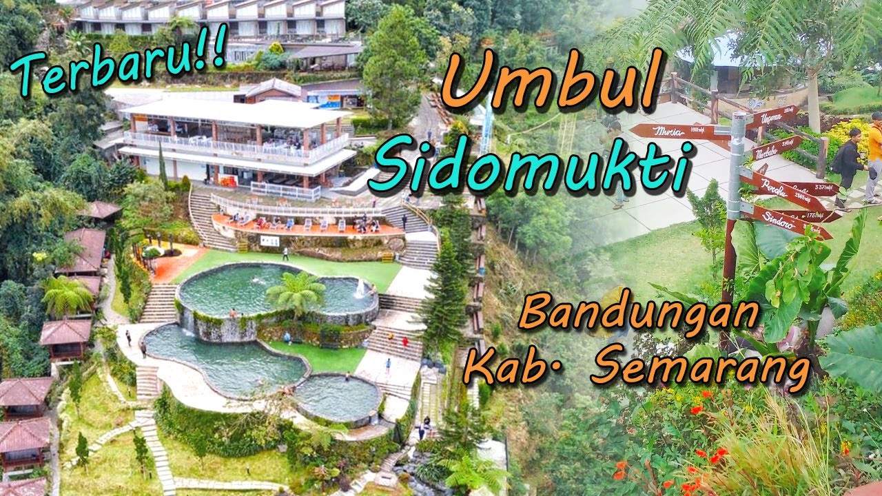Umbul Sidomukti Bandungan Semarang Kolam Renang Di Atas Awan | Taman Villa Restoran Semakin Cantik