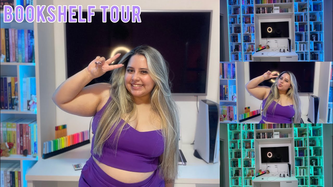 BOOKSHELF TOUR | MINHAS ESTANTES | LIVRO POR LIVRO VEM CONHECER