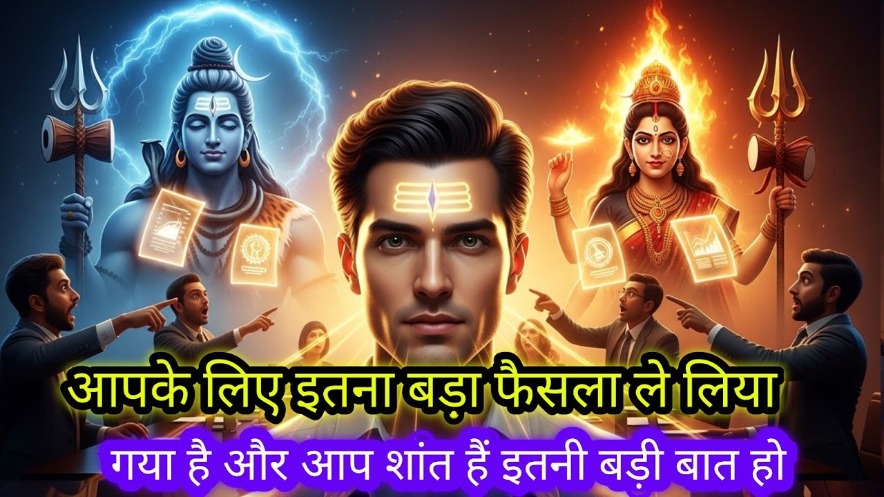 22:22🕉आपके लिए इतना बड़ा फैसला ले लिया गया है और आप शांत हैं इतनी बड़ी बात हो🚩Mahadev ji ka Sandesh