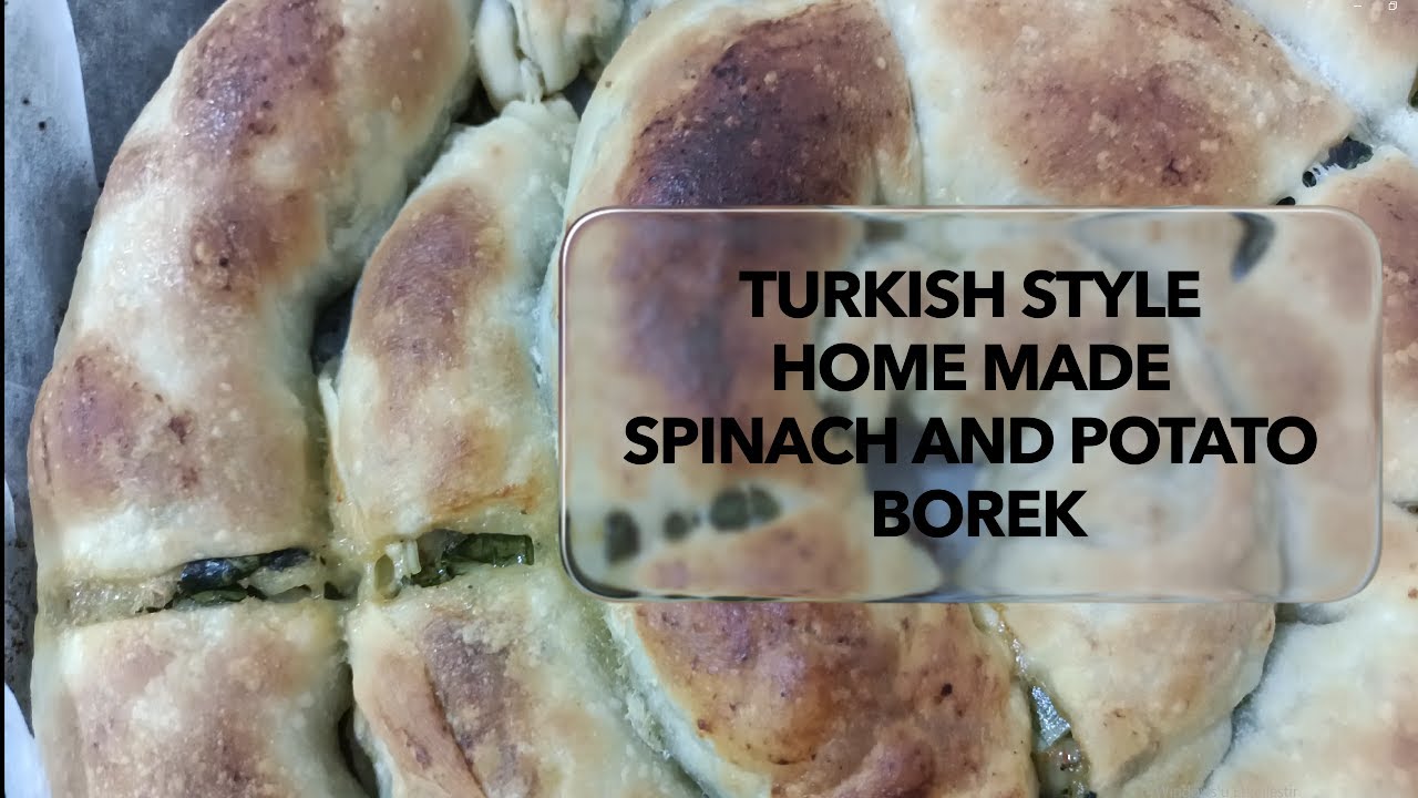 CRISPY HOMEMADE TURKISH BÖREK | With Spinach & Potatoes 🥔🌿 | Made Just Like Mom’s 💖