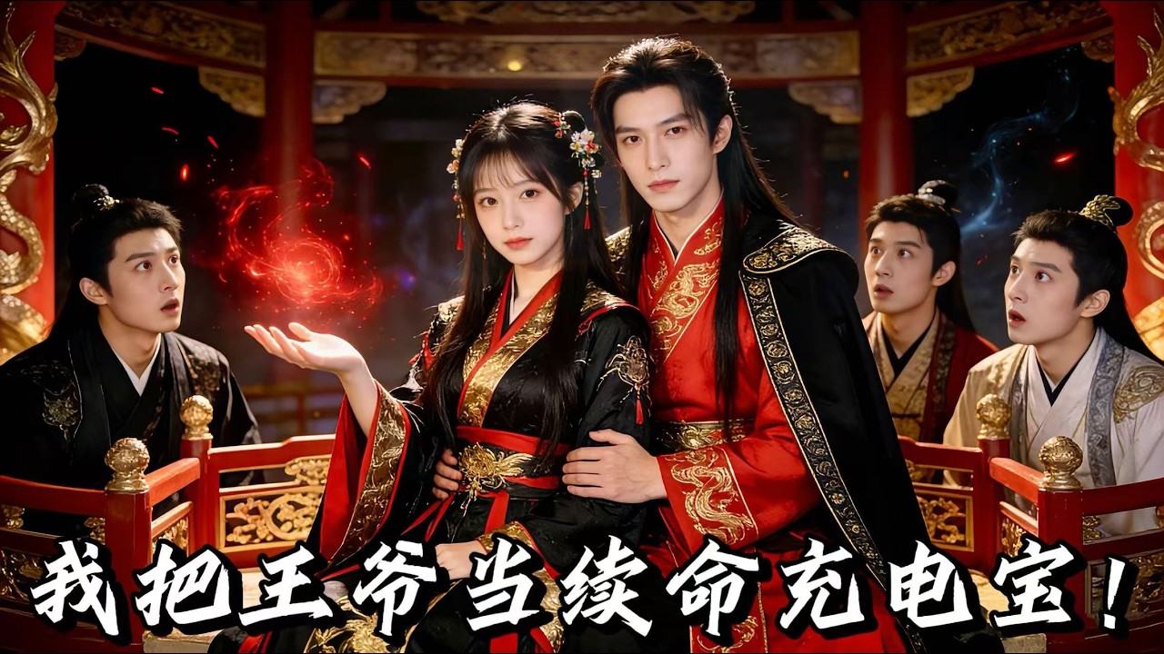 王爺上門求藥，我卻把他當人形充電寶，天天黏著吸龍氣！結果王爺直接把三魂七魄都送我？原來他早已準備好為我逆天改命！#短劇 #爱情 #drama #multisub