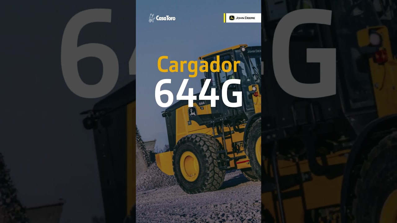 El Cargador frontal John Deere 644G
