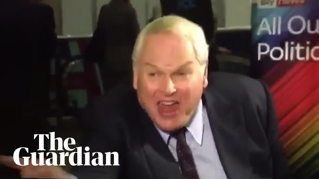Adam Boulton swears at colleagues in off-air outburst