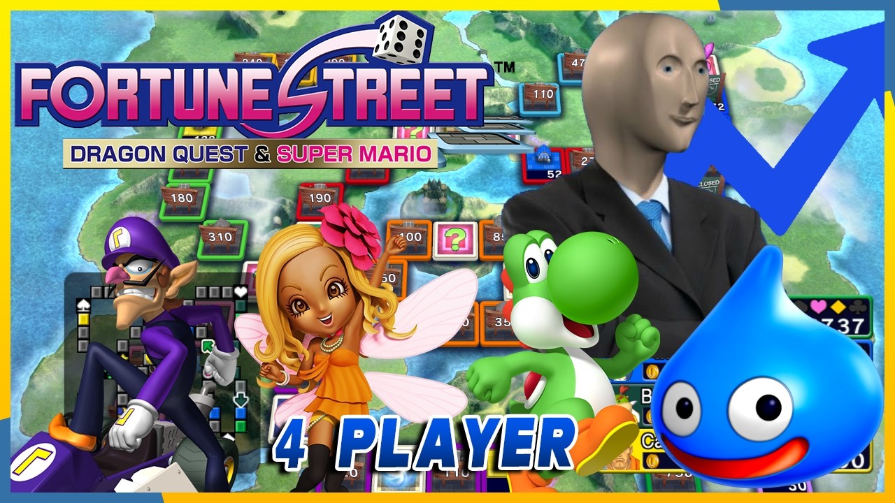 Happy Fiscal New Year! | Fortune Street 4 Player Live