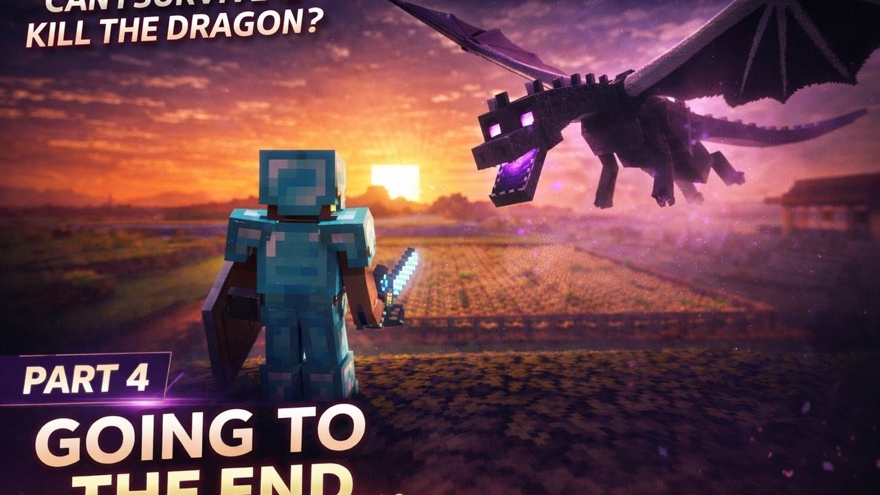 "Minecraft Survival Part 4: Going to the End!"😮