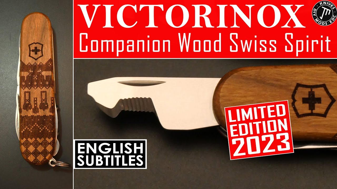 Victorinox has a new tool - introducing the Companion Wood Swiss Spirit Limited Edition 2023