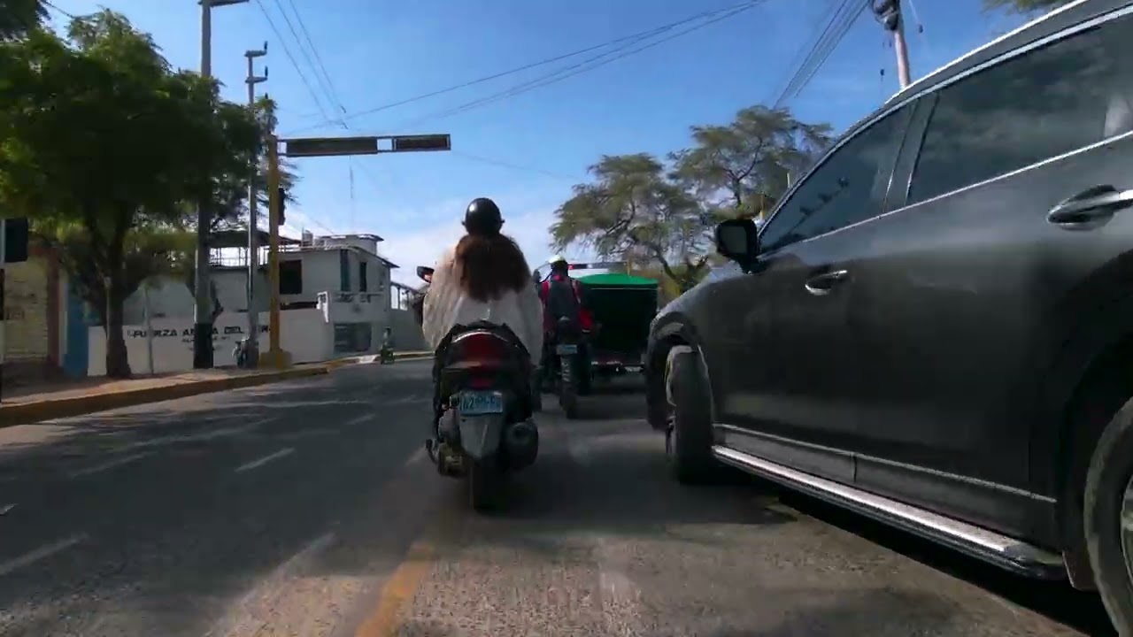 SJCAM C110 plus Action Camera - Grabando en Moto 5