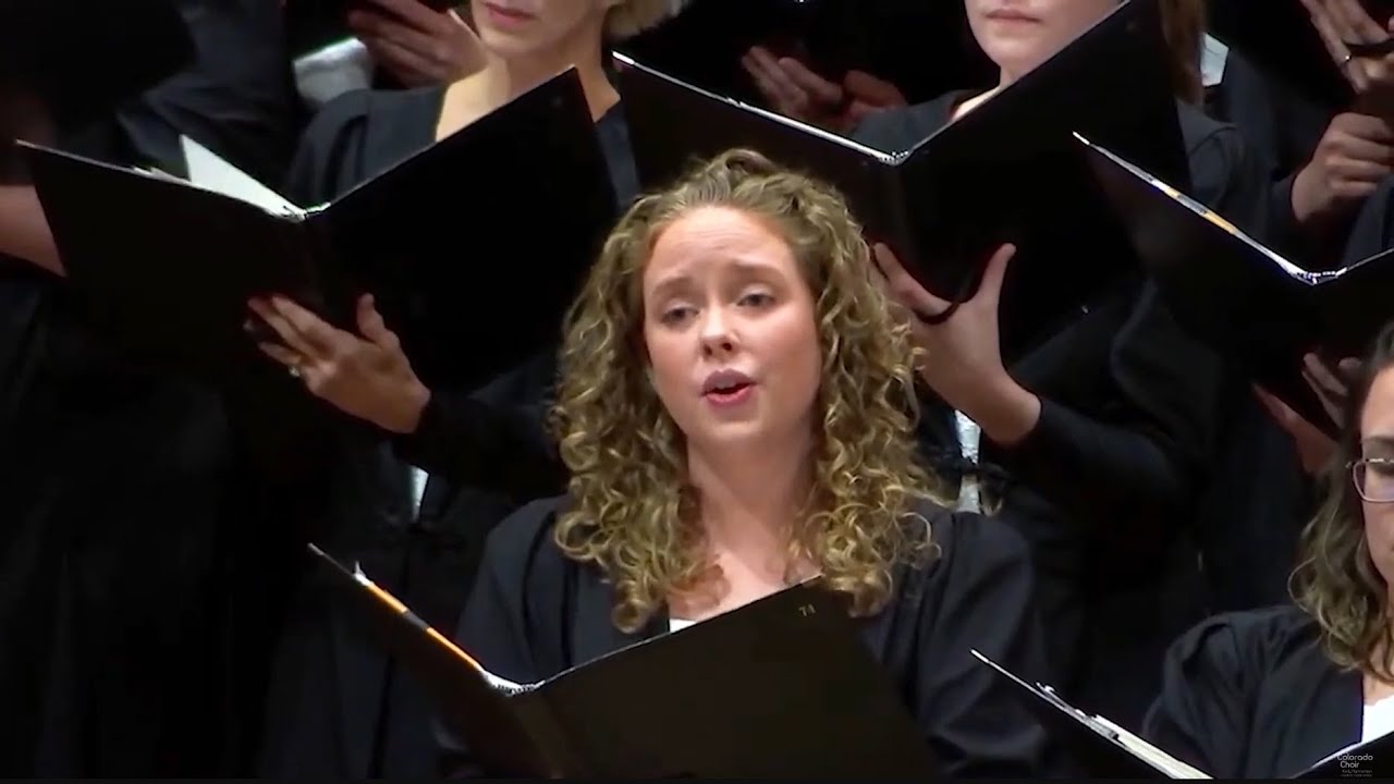 Wexford Carol arr by John Rutter - The Colorado Choir