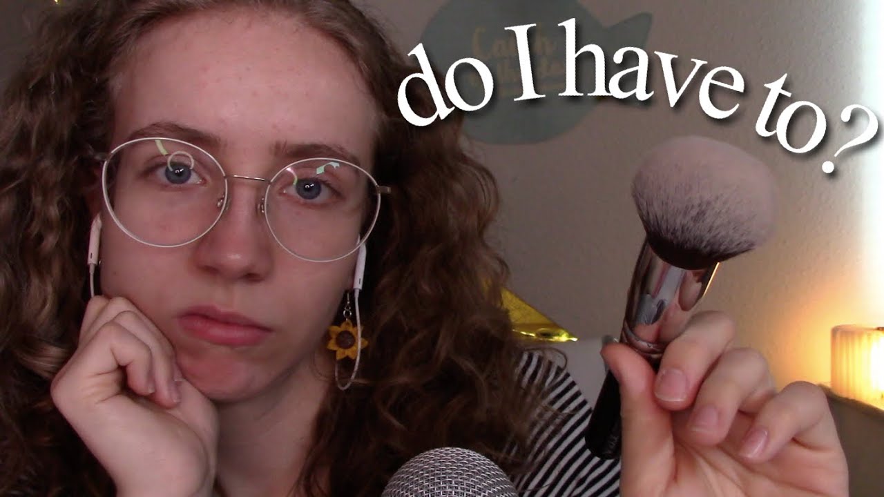 You force Me to do ASMR for you 🌻🕯 (tapping, crinkles, personal attention, …)