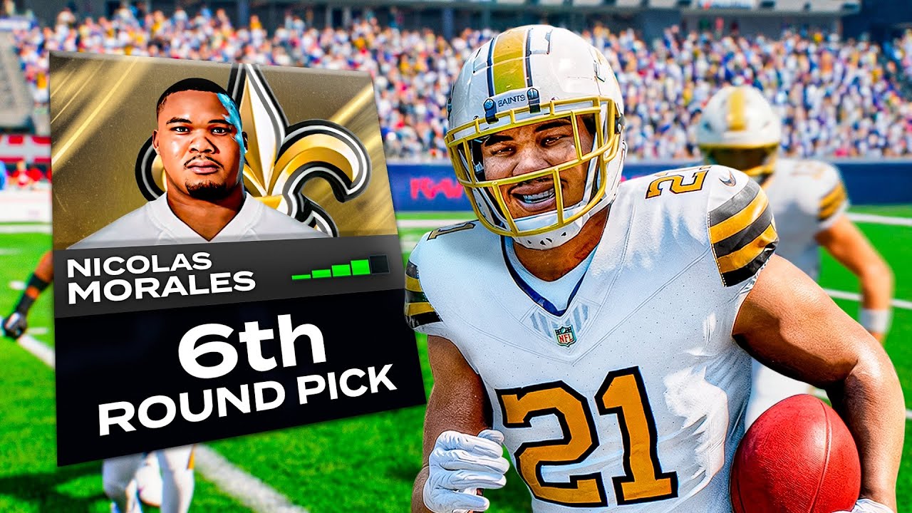 This Late Round Pick is a DRAFT STEAL! Madden 26 Saints Franchise