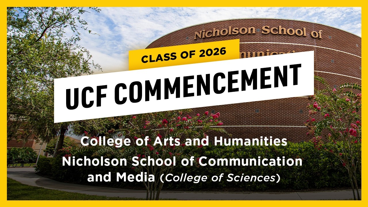 UCF Spring 2026 Commencement | May 8th (7 p.m.)