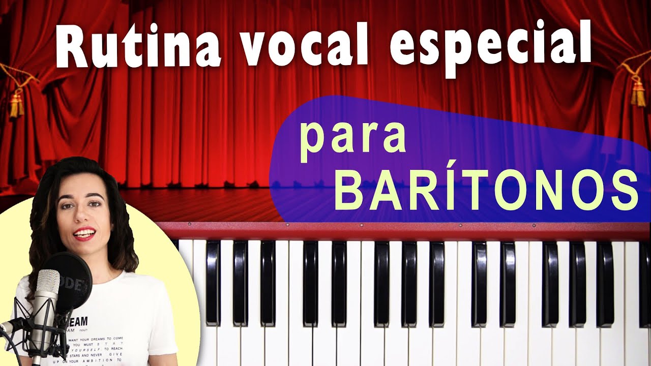 MEJOR CALENTAMIENTO vocal Ejercicios de vocalización para BARITONOS🎵 Clases de CANTO Natalia Bliss