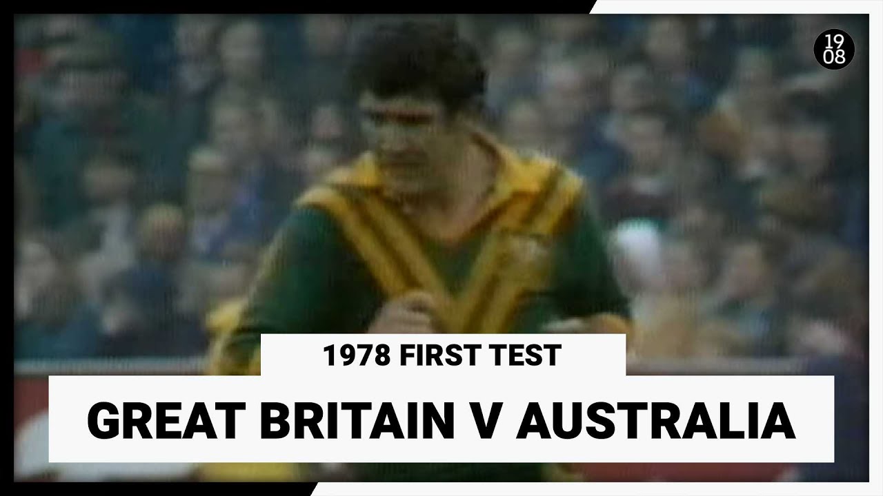 Great Britain v Australia | 1978 First Test | Full Match Replay | NRL Throwback