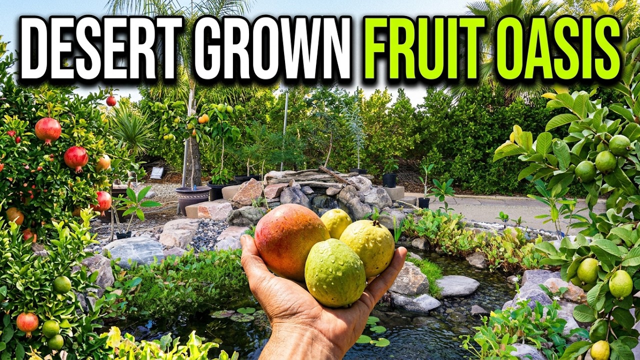 Tour an Established Fruiting Garden Paradise in the Arizona Desert 9B