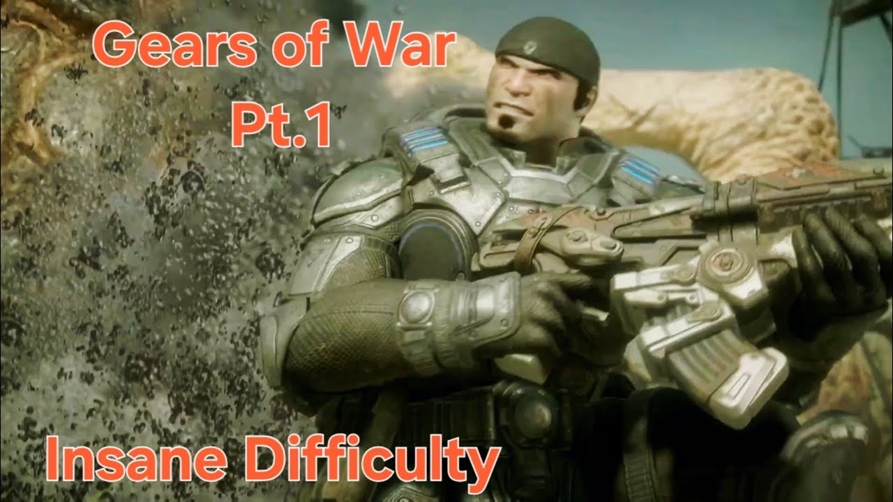 Gears Of War Reloaded Insane PS5 Playthrough Part 1-No Commentary
