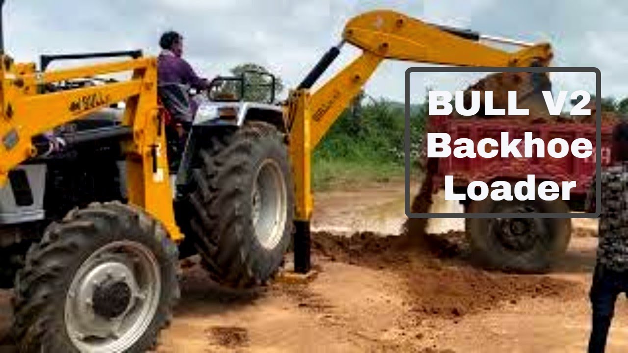 BULL V2 Backhoe Loader