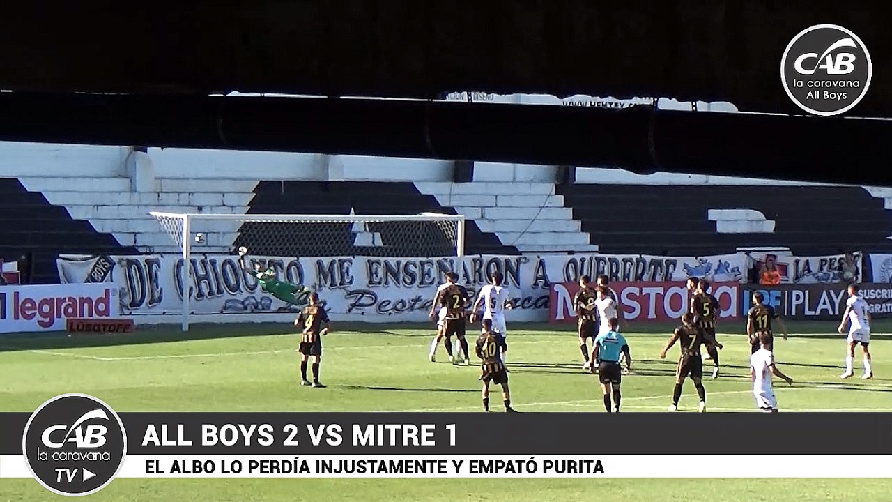 #AllBoys 2 vs #Mitre 1 - #PrimeraNacional 2026 - #Fecha 1 - #Zona A