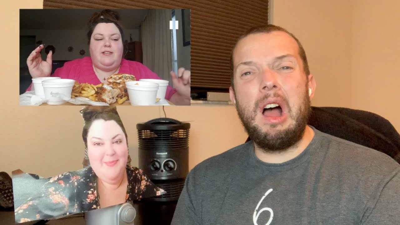 Foodie Beauty (Chantal) belches and passes gas while eating KFC | Mukbang | React