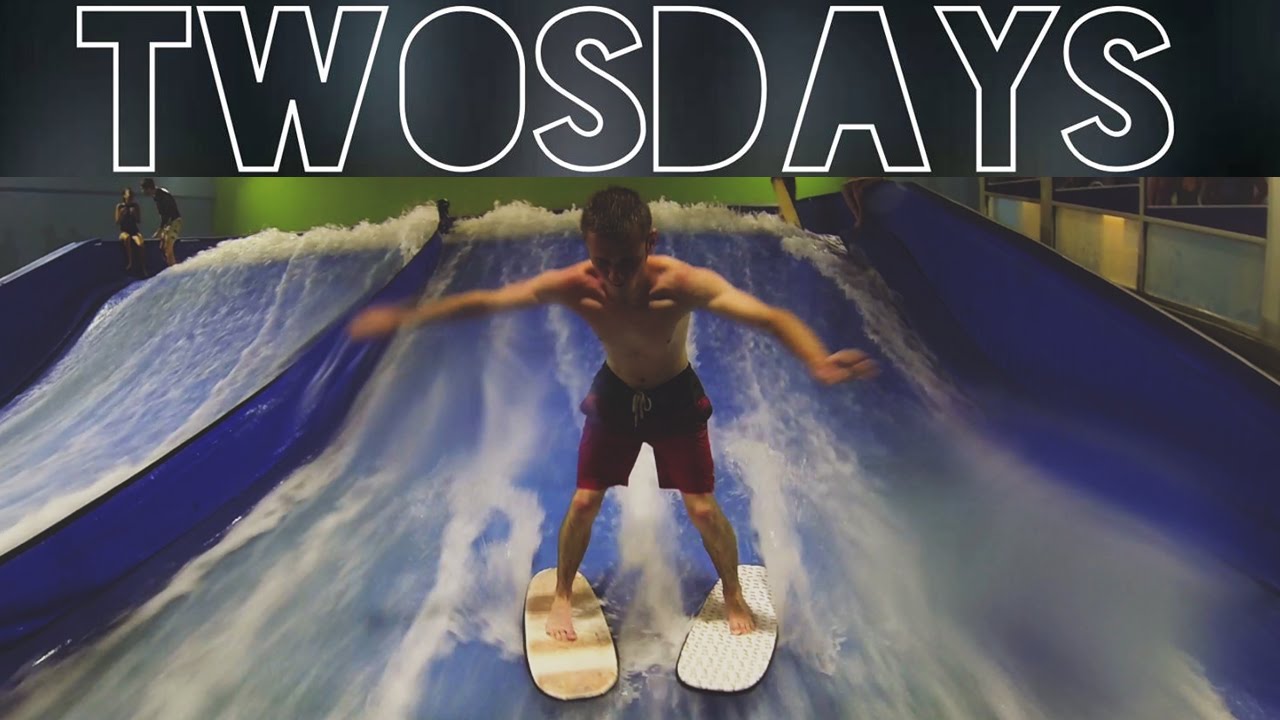 Skiing On A Flowrider :: Twosdays With Tk