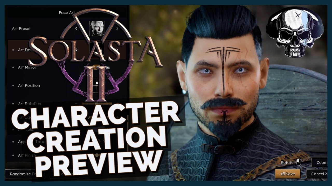 Solasta 2 - Character Creation Preview