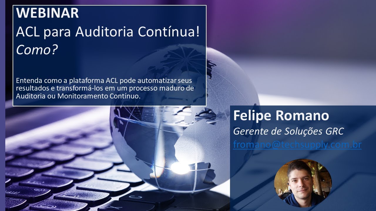 Webinar ACL para Auditoria Contínua