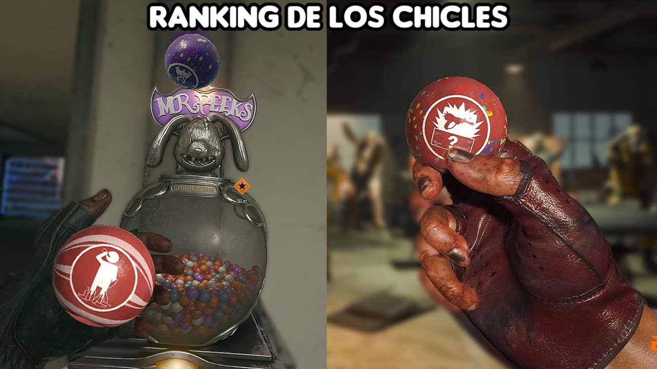 RANKING DE LOS CHICLES DE BLACK OPS 6 ZOMBIES 