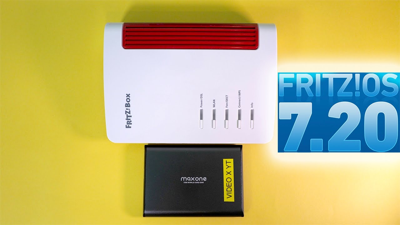 NAS economico o CLOUD GRATIS con FritzNAS e FritzOS 7.20